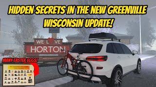 GREENVILLE New Winter Update SECRETS YOU MISSED - Roblox