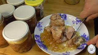 106 # Canned pork - very fast and tasty meat in a jar - SUB - Yami Yami