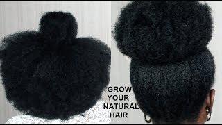 HOW TO -Grow Your NATURAL Hair OVERNIGHT! | TESTED!