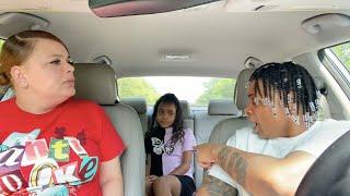 KICKING MY GIRLFRIEND DAUGHTER OUT THE CAR TO SEE HER REACTION.. *NEVER AGAIN*