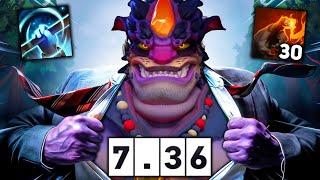 7.36 Lion Melee Meta+30 Stacks +1500 Attack Damage | Dota 2 Gameplay