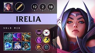 Irelia Mid vs Twisted Fate: Legendary - KR Master Patch 14.18