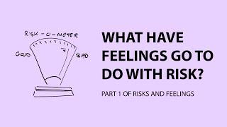 What have feelings got to do with risk?