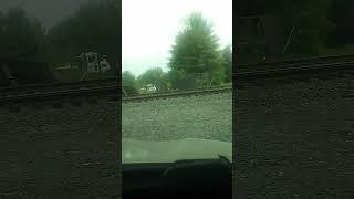 Norfolk Southern Coal Hopper Train is Passing Salem Ohio