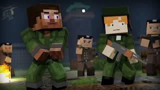 Steve Escaped From The Prison Camp - Alex and Steve Life (Minecraft Animation)