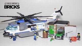 Lego City 60046 Helicopter Surveillance Speed Build