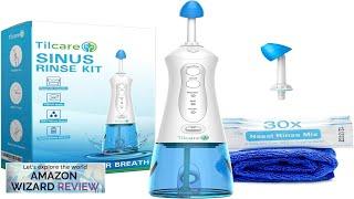 Tilcare Nasal Irrigation System Perfect Nasal Rinse Machine for Sinus & Allergy Review