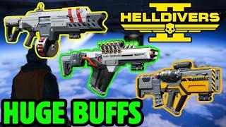 Helldivers 2 HUGE New Patch - All Weapons BUFFED