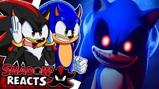 Sonic & Shadow Reacts To HIDE AND SEEK [SONIC.EXE - Full SFM Animation - Halloween Special]