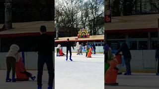 ЛЕДОВЫЙ КАТОК #каток #newyear #icerink #ice