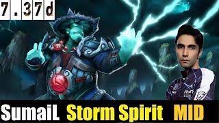  Sumail [Storm Spirit] MID 7.37D - DOTA 2 HIGHEST MMR MATCH #dota2   #dota2gameplay  #sumail