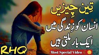 Quotes About Allah In Urdu | Golden Words In Urdu | Islamic Quotes By Rahe Haq Quotes