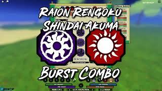 Raion Rengoku and Shindai Akuma Combo | Shindo Life