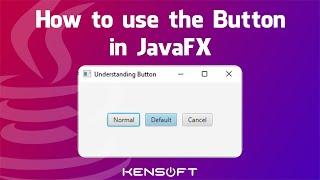 Button JavaFX Tutorial | 100% Perfect For Beginners