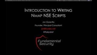 Introduction to Writing Nmap NSE Scripts