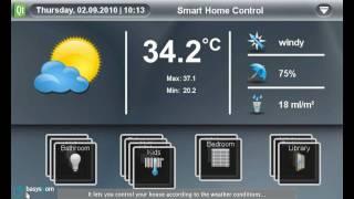 Qt Quick Home Control Demo - PC