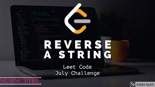 LeetCode 151 - Reverse Words in a String Solution - Hindi July Challenge StringStream C++ Explained