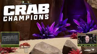 Did This Game Get Harder? || Crab Champions (Live Stream VoD) #04