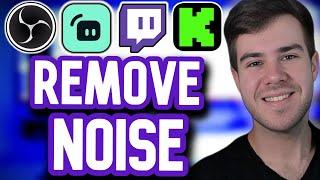 How To Remove Background Noise on Your Microphone (OBS Studio)