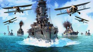 BIGGEST NAVAL WORLD WAR 1 BATTLE in War Thunder!