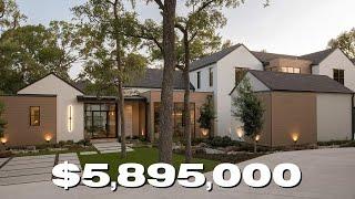 TOUR A $5.9M TRANSITIONAL LUXURY HOME | Texas Real Estate | Dallas Realtor | PRESTON HOLLOW