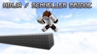 How To Ninja / Schneller Bridge In Minecraft