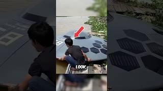 Poor Guy Creates UFO Boat