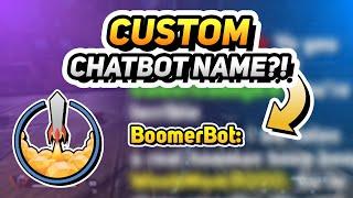 Customize Your StreamElements Chatbot Name!