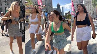 New York City  Summer Walk - DUMBO, Brooklyn Bridge Park ,Brooklyn Bridge, Travel,NYC,USA,4K