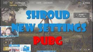 "shroud" Video Settings PLAYERUNKNOWN'S BATTLEGROUNDS / NEW (08.12.2017)