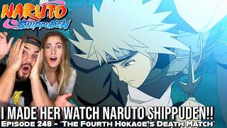 MINATO'S EPIC "FLYING RAIJIN" AGAINST TOBI!!️ Girlfriend's Reaction Naruto Shippuden Episode 248