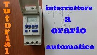 Interruttore a orario automatico