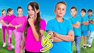 Boys vs Girls Extreme Strength CHALLENGE!!