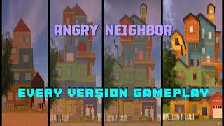 Angry Neighbor Every Version Gameplay