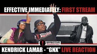 Kendrick Lamar “GNX” Reaction ️- Effective Immediately Live Stream️