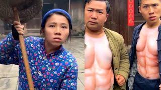 BEST OF BROTHER CHUAN VINES 2023   Non stop comedy of chinese couple to cheer upPart 9