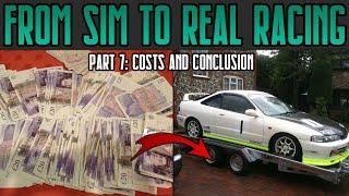 How To Go From SIM RACING TO REAL RACING Part 7: How much does it cost to go racing?