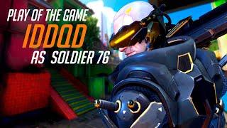 WHAT TOP 500 SOLDIER 76 LOOKS LIKE - IDDQD! POTG! [ OVERWATCH 2 TOP 500 SEASON 3 ]