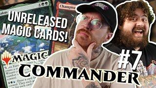 Commander with UNRELEASED MAGIC CARDS?! ft. MeatCanyon | Mulligan's Ep. 7