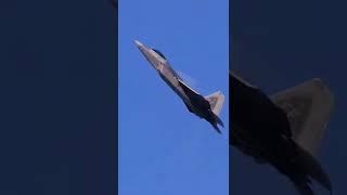 F22 Raptor flying skills #shorts #fighterjet