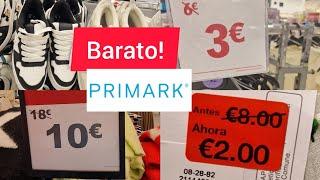 Primark etiquetas rojas. Pre  Black friday Noviembre 2024