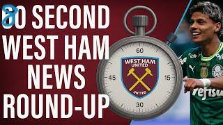 West Ham News & Transfers in 80 Seconds: Richard Rios, Bowen Top of the Charts & More!