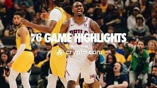 Sixers at Pacers | Overtime Thriller in Indiana | 10.27.24