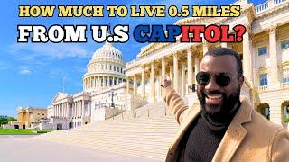 COST TO Live on CAPITOL HILL DC| Washington DC Neighborhood | Tour of Capitol Hill