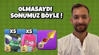 SEZON BİTERKEN OLACAK ŞEY MİYDİ ! CLASH OF CLANS