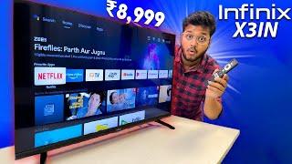 I Bought Best Android TV Under 9,000 Rupees Only  20W Speaker, HDR Display | Infinix X3IN 32