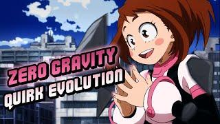 Ochaco Uraraka (Uravity) Zero Gravity Quirk Evolution! - My Hero Academia