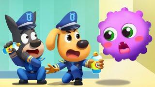 Virus Showdown | Safety Rules for Kids | Sheriff Labrador | Kids Cartoon | BabyBus TV