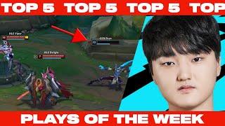 These INSANE mechanics from Peyz left casters STUNNED | TOP 5 LEAGUE OF LEGENDS PLAYS