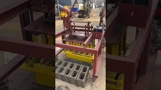 Small Diesel Brick Making Machine Display